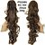 cheap Ponytails-30inch long curly ponytail claw clip synthetic fake hair ponytail for women