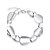 preiswerte Armband-Damen Ketten- &amp; Glieder-Armbänder versilbert Silber Schmuck Für Hochzeit Party Alltag Normal 1 Stück