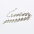 billige Ankelkjede-Ankel Unikt design dusk Vintage Dame Kroppsmykker Til Julegaver Fest Dusk Harpiks Legering Blomst Sølv