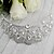 זול כיסוי ראש לחתונה-אבן נוצצת / סגסוגת Tiaras עם 1 חתונה / אירוע מיוחד כיסוי ראש