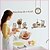 cheap Wall Stickers-DIY Dining Room Background Wall Sticker Plane Wall Stickers PVC Home Decor