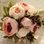 זול חנות החתונות-פרחי חתונה זרים חתונה מֶשִׁי 9.45 אִינְטשׁ חַג הַמוֹלָד