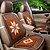 abordables Fundas de asiento para coche-1pcs cubierta de asiento de madera