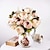 billige Kunstig blomst-silke europæisk stil bordplade blomst 1 gren med 8 blomster 1buket 47cm