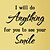 cheap Wall Stickers-I Will Do Anything For You To See Your Smile Home Decors Adesivo De Parede Love Quote Art Mural Poster Wallpaper