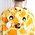 ieftine Pijamale Kigurumi-Adulți Pijamale Kigurumi Girafă Animal Peteci Pijama Întreagă Pijamale Costum amuzant Lână de corali Cosplay Pentru Bărbați și femei Crăciun Haine de dormit pentru animale Desen animat