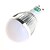 olcso Izzók-3W GU10 LED gömbbúrás izzók A60(A19) 6 SMD 5730 280lumens lm Meleg fehér / Természetes fehér Dekoratív AC 100-240 V 1 db.