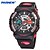 cheap Sport Watches-Men&#039;s Sport Watch Digital 30 m PU Band Digital Black / White / Blue - Yellow Red Blue