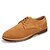 abordables Oxfords Homme-Homme Chaussures en daim Laine synthétique Eté Confort / chaussures Bullock Oxfords Bleu / Marron / Noir / Athlétique