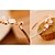 cheap Bracelets-Women&#039;s Synthetic Opal Cat&#039;s Eye Tennis Bracelet Love Dainty Ladies Unique Design Fashion Delicate Crystal Bracelet Jewelry Golden For Party Daily Casual / Rhinestone