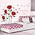 cheap Wall Stickers-Decorative Wall Stickers - Plane Wall Stickers Still Life / Romance / Fashion Living Room / Bedroom / Dining Room / Removable