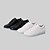 abordables Baskets femme-Homme / Femme Chaussures Similicuir Printemps / Eté / Automne Chaussures Lumineuses Talon Plat Lacet Blanc / Noir