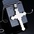 cheap Necklaces-Men&#039;s Pendant Necklaces Pendants Cross Stainless Steel Cross Jewelry For Daily Casual