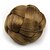 preiswerte Haarteil-verworrene lockige Gold Chignons Menschenhaarspitzeperücken 2005