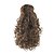 זול חלקים לשיער-נתפס עם קליפס קוקו אלסטי / דובי קליפר / לסת קליפ שיער סינטטי חתיכת שיער הַאֲרָכַת שֵׂעָר מתולתל