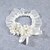 billige Strømpebånd til bryllup-Blonder / Elastisk sateng Mote Bryllupsklær Med Blomst Strømpebånd