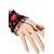 Χαμηλού Κόστους Μοδάτο Βραχιόλι-Γυναικεία Δαχτυλίδια με Βραχιόλι Δαντέλα Μοντέρνα Βραχιόλια Κοσμήματα Μαύρο / Κόκκινο Για Πάρτι Καθημερινά Causal