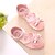 cheap Girls&#039; Shoes-Girls&#039; Shoes Casual Comfort PU Sandals Pink
