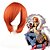 abordables Perruques Halloween-Perruques de Cosplay One Piece Nami Manga Perruques de Cosplay 35cm CM Fibre résistante à la chaleur Homme Femme