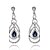 cheap Earrings-Women&#039;s Crystal Drop Earrings Cubic Zirconia Earrings Jewelry White / Burgundy / Champagne For