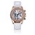 abordables Montres Tendance-Femme Montre Chic Habillée Quartz Cuir PU à Carreaux Noir / Blanc / Rouge 30 m Montre Décontractée Analogique Blanche Noir Rouge