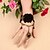 olcso Divat karkötő-Női Gyűrű karkötők Csipke Karkötő ékszerek Fekete Kompatibilitás Parti Napi Hétköznapi
