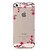 baratos Capinhas para Celular &amp; Protetores de Tela-Capinha Para iPhone 5 / iPhone X iPhone X / iPhone 8 Plus / iPhone 8 Transparente Capa traseira Flor Macia TPU