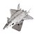 billige 3D-puslespil-3D-puslespil Puslespil Metalpuslespil Luftfartøj Fighter Sjov Klassisk Legetøj Gave