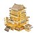 preiswerte 3D-Puzzle-3D - Puzzle Holzpuzzle Metallpuzzle Chinesische Architektur Klassisch Metalic Edelstahl Jungen Spielzeuge Geschenk