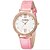 cheap Fashion Watches-SYNOKE Women&#039;s Fashion Watch Simulated Diamond Watch Quartz Japanese Quartz Casual Watch Leather Band Sparkle Black Red Pink