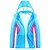 abordables Vestes Softshell, polaires, blousons de randonnée-Femme Unisexe Veste de Randonnée Outdoor Printemps Eté Etanche Coupe Vent Respirable Séchage rapide Hauts / Top Surf Course / Running Camping / Randonnée Blanche / Bleu / Rose Tenues de Sport Vêtement