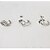 preiswerte Ringe-Damen Midiring Silber Aleación Kreisform Geometrische Form Ungewöhnlich Einzigartiges Design Doppelschicht Party Alltag Schmuck