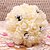 abordables Fleurs de mariage-Fleurs de mariage Bouquets Mariage Fleur séchée / Satin 23cm