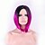 cheap Synthetic Trendy Wigs-Synthetic Wig Straight kinky Straight kinky straight Straight Asymmetrical Wig Short Rainbow Synthetic Hair Women&#039;s Natural Hairline Red