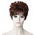 cheap Synthetic Wigs-Synthetic Wig Curly Curly Wig Auburn Synthetic Hair Brown AISI HAIR