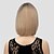 preiswerte Synthetische Perücken-Synthetische Perücken Glatt Gerade Perücke Kurz Blondine Synthetische Haare Damen