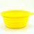 abordables Gamelles et distributeurs pour chiens-Chat Chien Bols &amp; Bouteilles d&#039;eau Silicone Pliable Couleur Pleine Jaune Rouge Bleu Bols &amp; alimentation