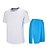 abordables Camisas y pantalones cortos de fútbol-Hombre Fútbol Sets de Prendas Secado rápido / Transpirable Primavera / Verano / Otoño Terileno Ejercicio y Fitness / Deportes recreativos / Fútbal