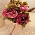 baratos Loja de Casamentos-Bouquets de Noiva Buquês Casamento Cetim 9.45 polegada Natal