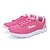 abordables Zapatillas deportivas de mujer-Mujer Confort Tul Primavera Verano Otoño Deportivo Running Tacón Plano Negro Gris Azul Rosa
