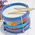 abordables Instruments jouets-bois tambours à main de l&#039;enfant bleu pour les enfants tous les instruments de musique jouets