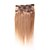 abordables Extensions à Clips-18 « Les clips de » dans les extensions de cheveux humains 70g pour la beauté des femmes de Hairsalon en mode de couleurs disponibles