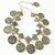 cheap Body Jewelry-Anklet Ladies Unique Design Boho Women&#039;s Body Jewelry For Party Daily Alloy Flower Silver