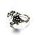 tanie Modne pierścionki-Unisex Obrączka Regulowany pierścień Srebrny Srebro standardowe Srebrny Vintage List Codzienny Casual Biżuteria