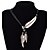 abordables Bijoux mode-Collier Pendentif Collier Y Cravate For Femme Décontractée du quotidien Plaqué argent Plaqué or Or Jaune Cravate faceter Doré Argent