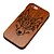 economico Custodie cellulare &amp; Proteggi-schermo-Custodia Per iPhone SE/5s/5 iPhone 5 Apple Custodia iPhone 5 Fantasia/disegno Per retro Simil-legno Resistente di legno per iPhone SE/5s