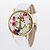 preiswerte Modeuhren-Damen Uhr Modeuhr Quartz Gestepptes PU - Kunstleder Schwarz / Weiß / Blau Armbanduhren für den Alltag Analog Blume Weiß Schwarz Rot