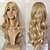 cheap Synthetic Trendy Wigs-Synthetic Wig Wavy Wavy Wig Ombre Long Blonde Synthetic Hair Women&#039;s Ombre