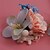 ieftine Casca de Nunta-Femei Aliaj Material Textil Diadema-Nuntă Ocazie specială Exterior Flori Clipuri de Păr 5 Piese