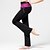 preiswerte Bekleidung-CONNY Damen Patchwork Schwarz + Lila Yoga Laufen Übung &amp; Fitness Hosen / Regenhose Sport Sportkleidung Atmungsaktiv Antistatisch Schweißableitend Dehnbar